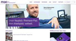 Desktop Screenshot of mac.de